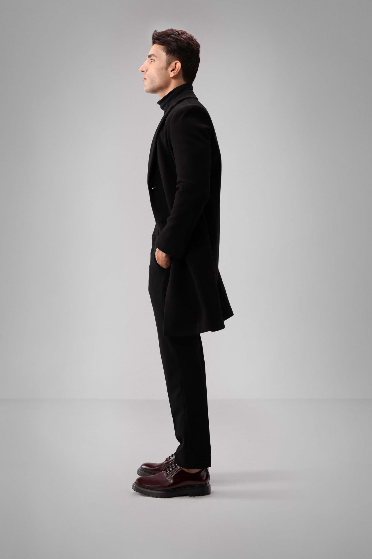 Chase Men's Casual Derby #color_burgundy