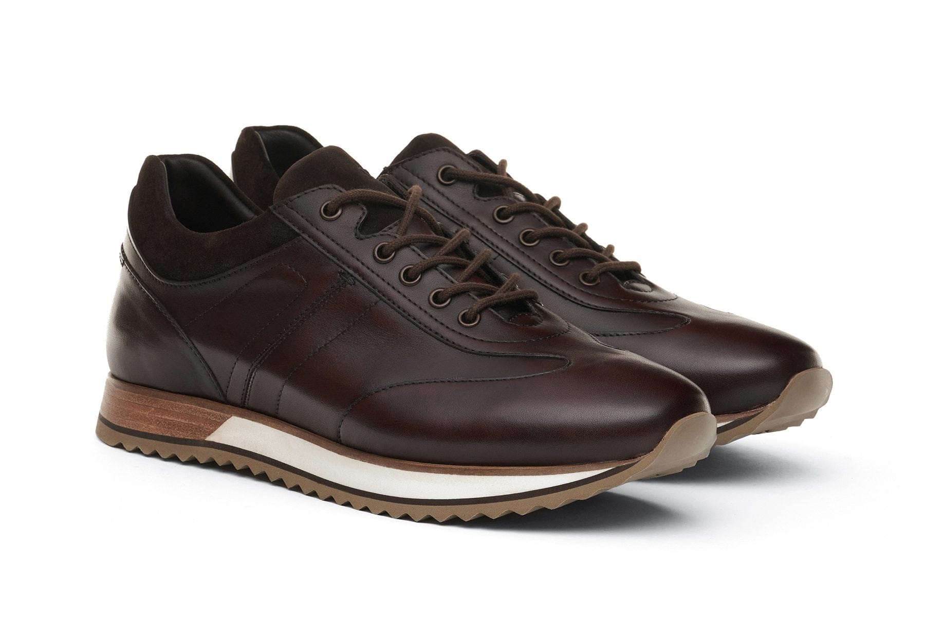 Moral Code Cruz Men's Dress Sneaker -Coffee-8#color_coffee