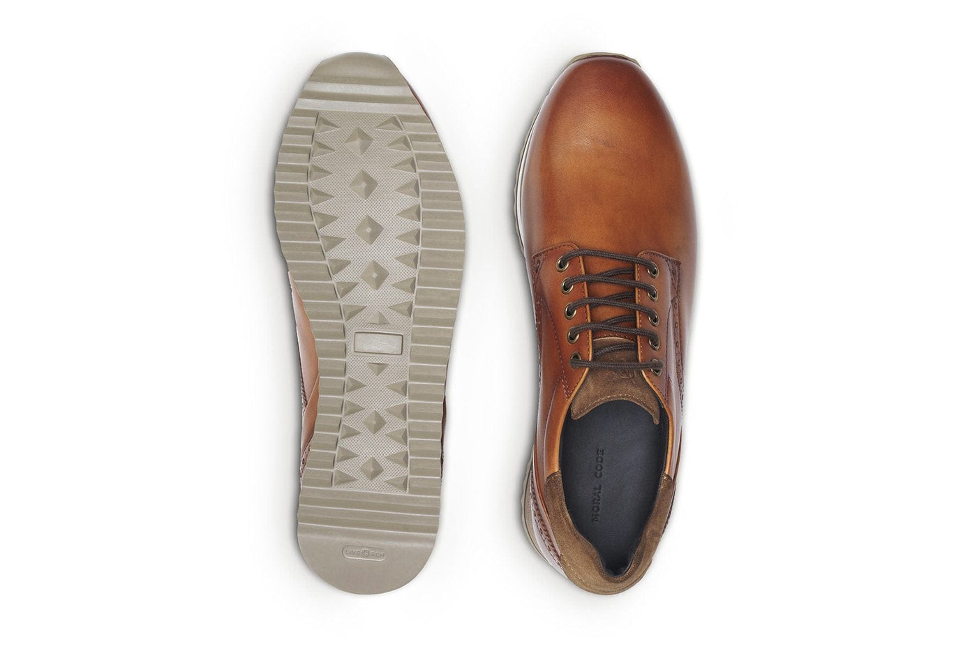 Moral Code Davis Men's Dress Sneaker - #color_tan