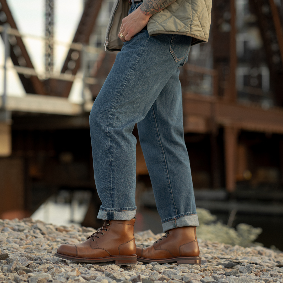 Pfister Cap Toe Men's Boot