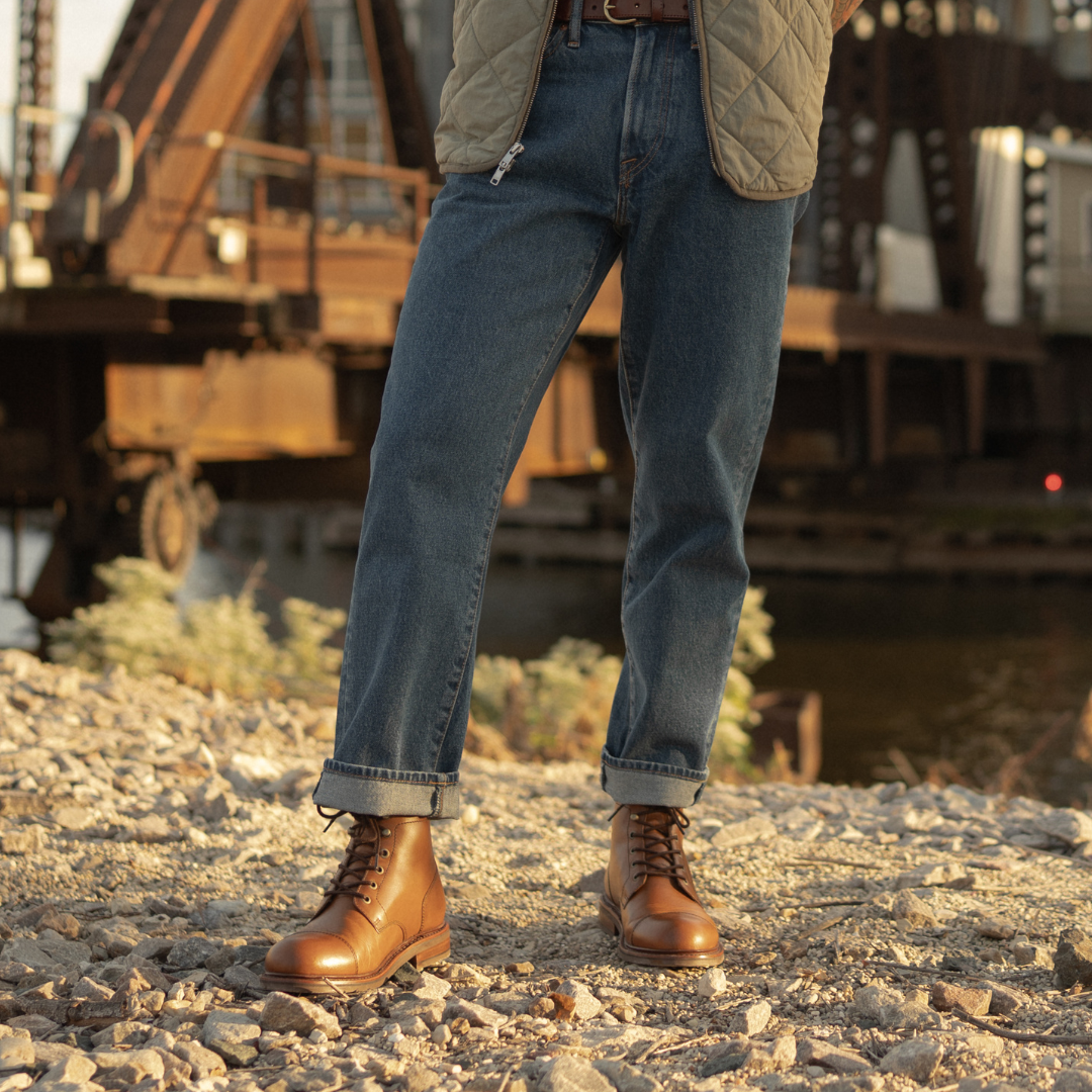 Pfister Cap Toe Men's Boot