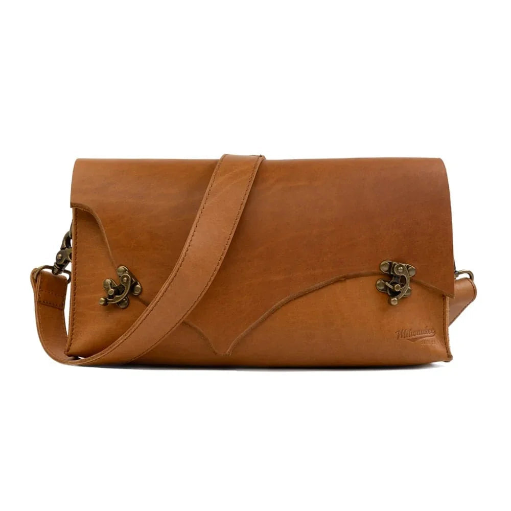 Corby Crossbody Pouch - Milwaukee Boot Company - Corby Crossbody Pouch - Cognac