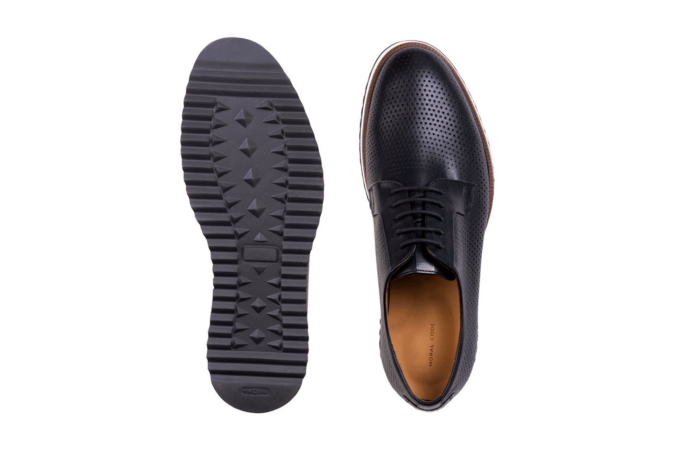 Moral Code Ethan Men's Derby - #color_black