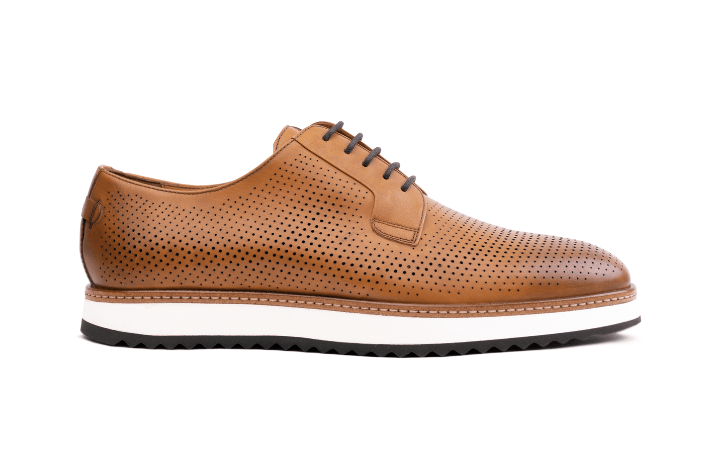 Moral Code Ethan Men's Derby - #color_cognac