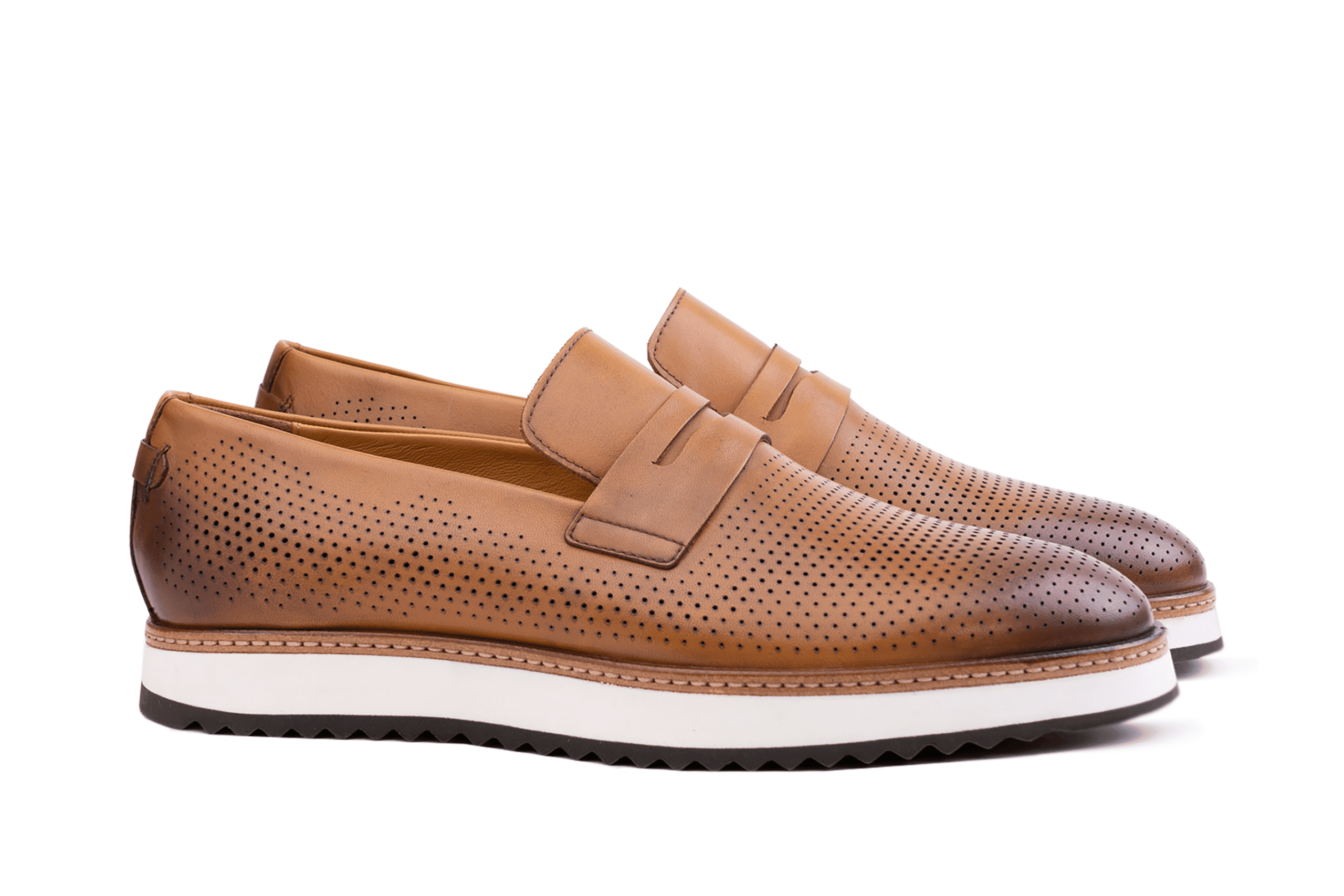 Moral Code Nick Men's Loafer -Cognac-8 #color_cognac