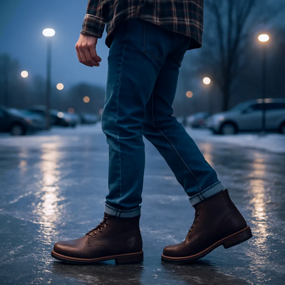 Pfister Plain Toe Arctic Grip Men's Boot