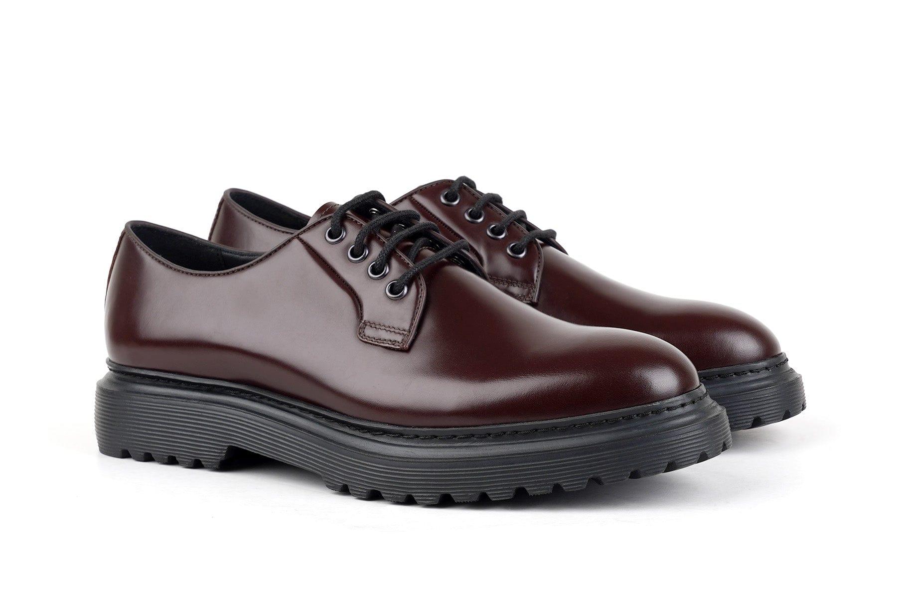 Chase Men's Casual Derby #color_burgundy