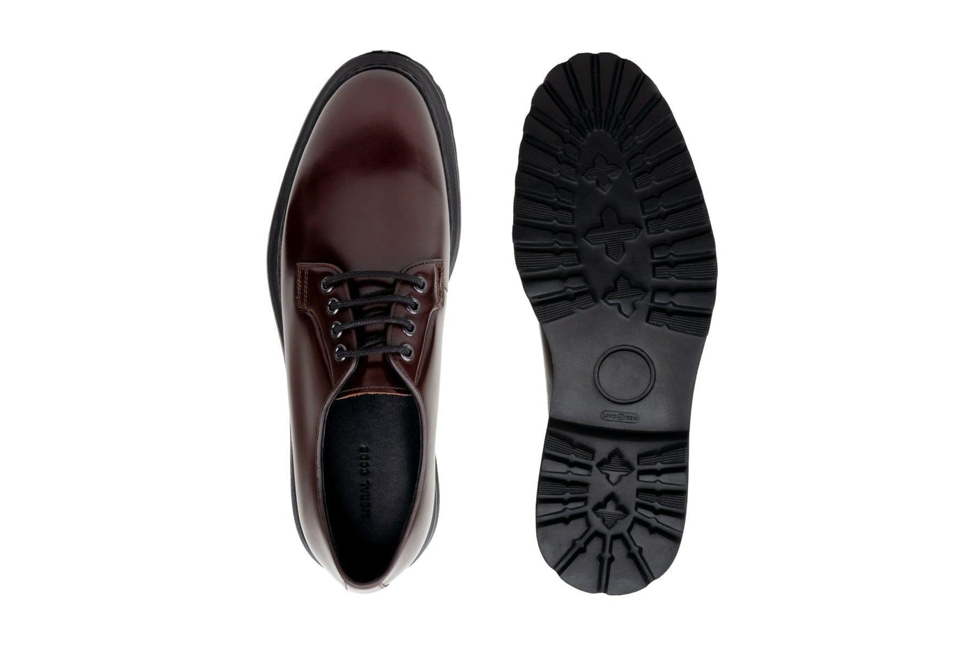 Chase Men's Casual Derby #color_burgundy