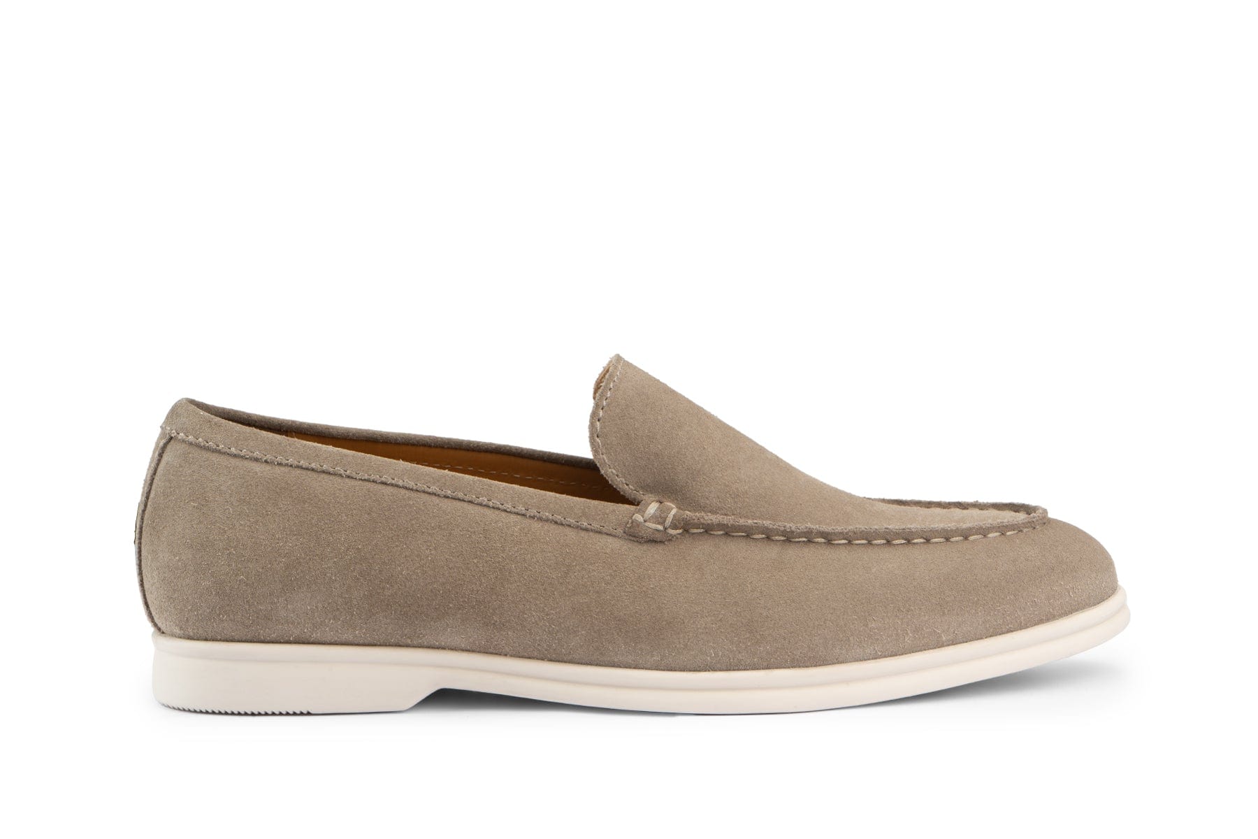 Edward Men's Slip on Loafer  #color_taupe-suede
